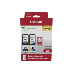 Zestaw oryginalny Canon PG-545XL / CL-546XL (8286B011) Wydajny