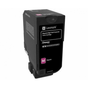 Toner oryginalny 84C2HME Purpurowy