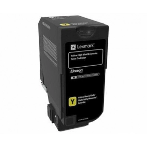 Toner oryginalny 84C2HYE Żółty