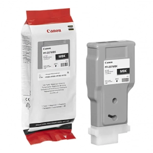 Tusz oryginalny PFI-207MBK (8788B001) Czarny Matowy 300ml