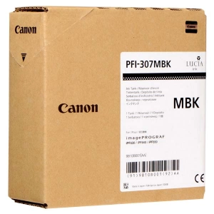 Tusz oryginalny PFI-307MBK (9810B001) Czarny Matowy 330ml