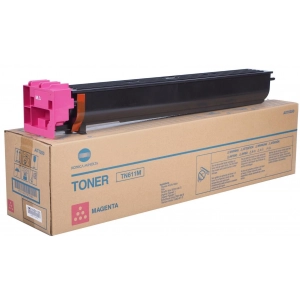 Toner oryginalny A070350 - TN611M Purpurowy