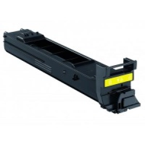 Toner oryginalny A0DK252 Żółty wydajny