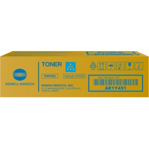 Toner oryginalny TNP-93C (AE1Y451) Niebieski
