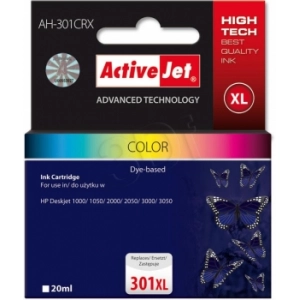 Tusz zamiennik CH564EE (HP 301XL) Kolor Wydajny (21 ml)