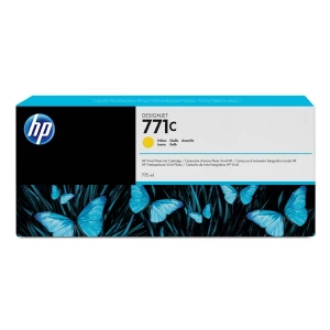 Tusz oryginalny B6Y10A (HP 771C) Żółty 775ml
