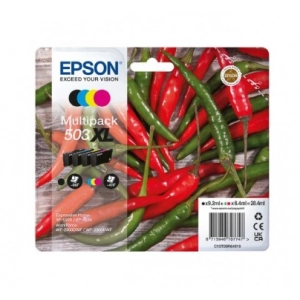 Zestaw oryginalny tuszów 503XL (C13T09R64010) T09R640 CMYK Wydajne