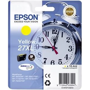 Tusz oryginalny T27144010 (nr 27XL) Żółty Wydajny (XL)