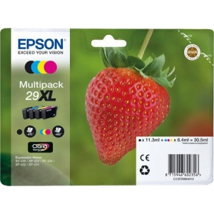Zestaw tuszy oryginalnych T29964010 (T29XL) (czarny / niebieski / purpurowy / żółty)