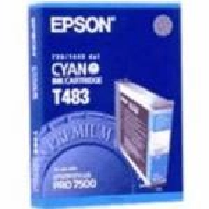 Tusz oryginalny T483011 Niebieski