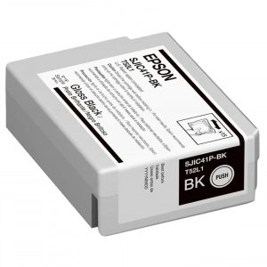 Epson SJIC41P-BK C13T52L120 tusz czarny błyszczący oryginalny
