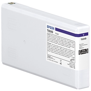 Tusz oryginalny T55WD V (C13T55WD00) Fioletowy 200ml