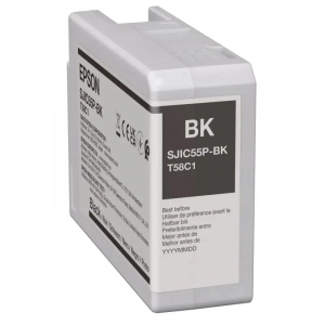 Tusz oryginalny SJIC55(BK) T58C1 (C13T58C140) Czarny