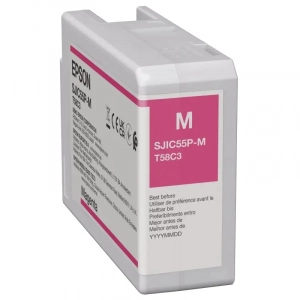 Tusz oryginalny SJIC55(M) T58C3 (C13T58C340) Purpurowy