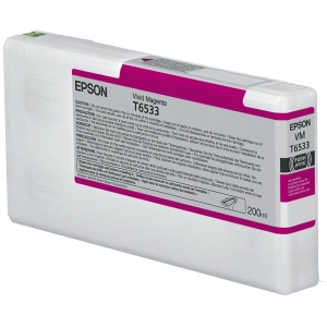 Tusz oryginalny T6533 (C13T653300) vivid Purpurowy