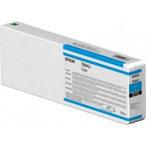 Tusz oryginalny C13T804200 (T8042) Niebieski Wydajny