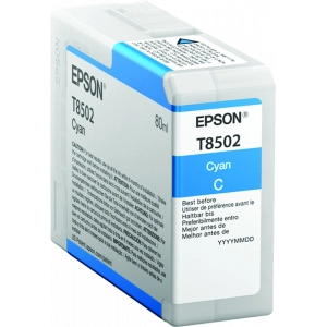 Tusz oryginalny T8502 C (C13T850200) Niebieski