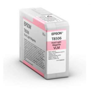 Tusz oryginalny T8506 VLM (C13T85060N) Jasny Purpurowy