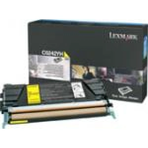 Toner oryginalny C5242YH Żółty  (regenerowalny) Wydajny