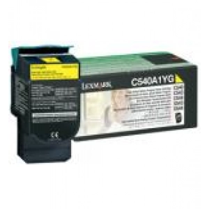 Toner oryginalny C540A1YG Żółty