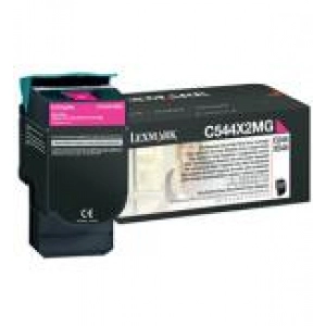 Toner oryginalny C544X2MG Purpurowy wydajny (regenerowalny)