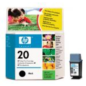 Tusz oryginalny C6614N (HP 20N) Czarny Pomniejszony
