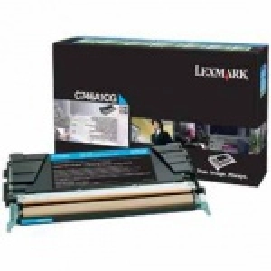 Toner oryginalny C746A1CG Niebieski zwrotny