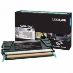 Toner oryginalny C746H1KG Czarny zwrotny