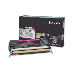 Toner oryginalny C748H1MG Purpurowy