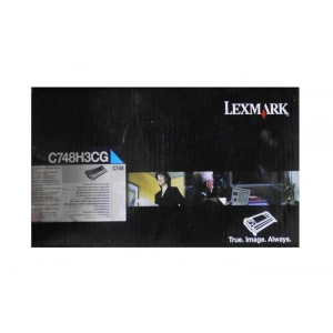 Toner oryginalny C748H3CG Niebieski