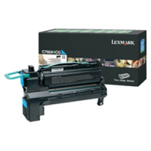 Toner oryginalny C792A1CG Niebieski (kaseta zwrotna)