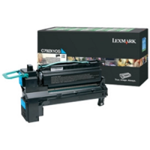 Toner oryginalny C792X1CG Niebieski Wydajny (zwrotna kaseta)