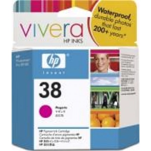 Tusz oryginalny C9416A (HP 38) Purpurowy