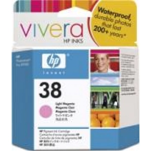 Tusz oryginalny C9419A (HP 38) Jasny Purpurowy