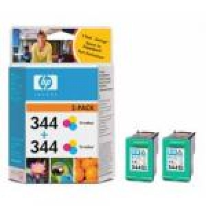 Tusz oryginalny C9505E Kolor (Dwupak) (HP 344)