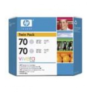 Zestaw oryginalny wkładów atramentowych HP 70 Multipack (CB342A) Jasny Szary