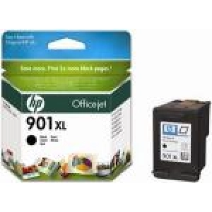Tusz oryginalny CC654A (HP 901XL) Czarny Wydajny