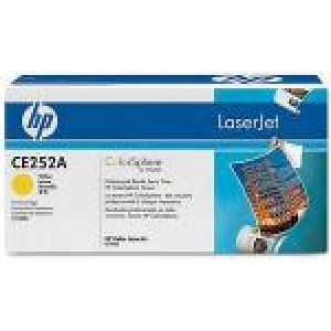 Toner oryginalny CE252A (HP 504A) Żółty