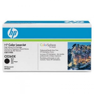 Toner oryginalny CE260X (HP 649X) Czarny Wydajny