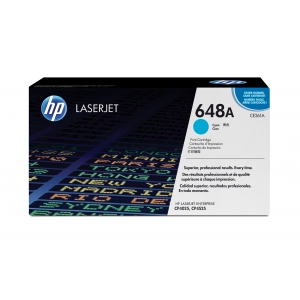 Toner oryginalny CE261A (HP 648A) Niebieski Wydajny