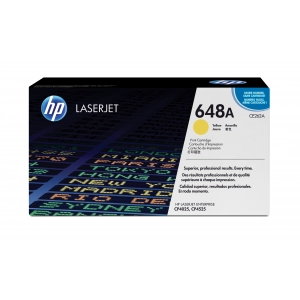 Toner oryginalny CE262A (HP 648A) Żółty Wydajny