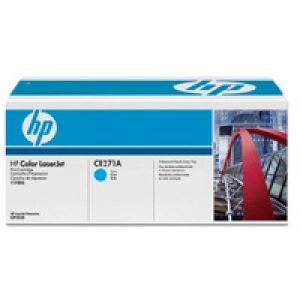 Toner oryginalny CE271A (HP 650A) Niebieski
