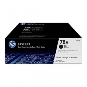Oryginalny dwupak tonerów CE278A (HP 78A) Czarny