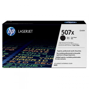 Toner oryginalny CE400X (HP 507X) Czarny Wydajny
