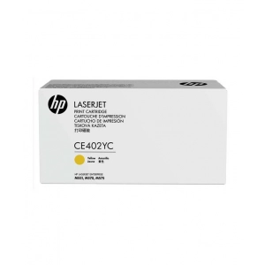 Toner oryginalny CE402YC Wydajny Żółty