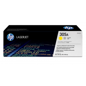 Toner oryginalny CE412A (HP 305A) Żółty