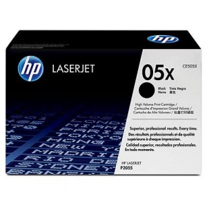 Toner oryginalny CE505X (HP 05X) Czarny Wydajny (dwupak)