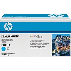 Toner oryginalny CF031A (HP 646A) Niebieski