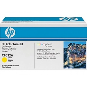 Toner oryginalny CF032A (HP 646A) Żółty