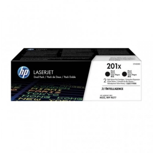 HP 201X CF400XD toner czarny oryginalny wydajny dwupak